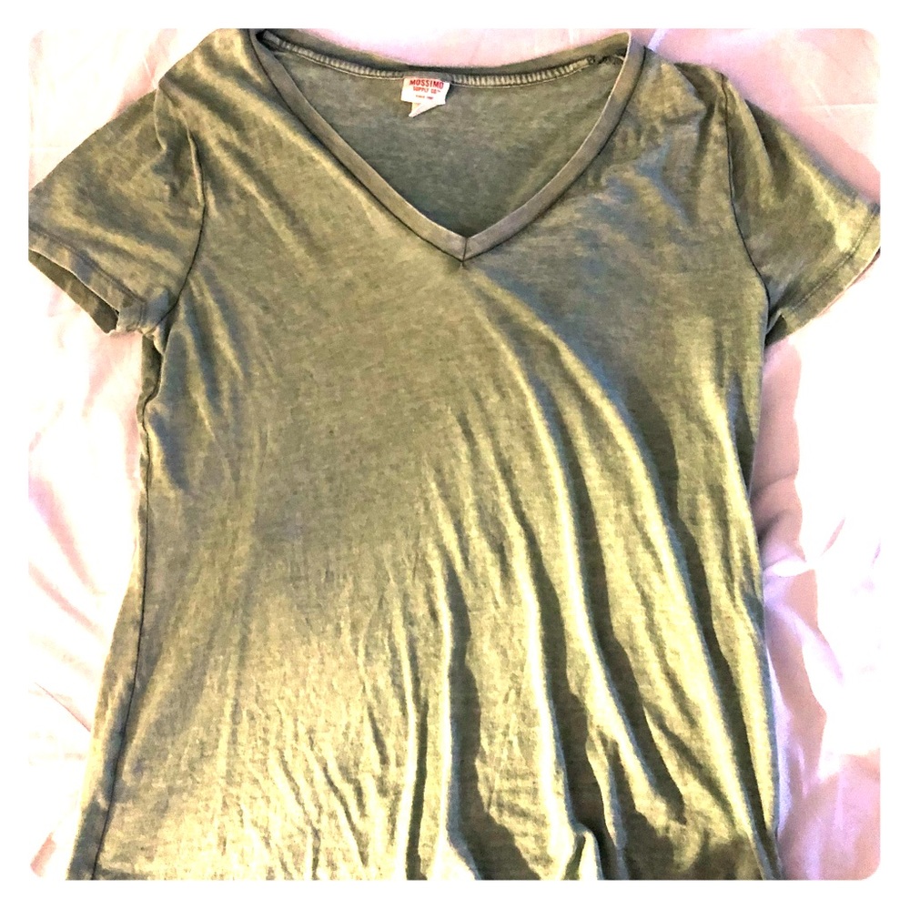 Mossimo teal v-neck